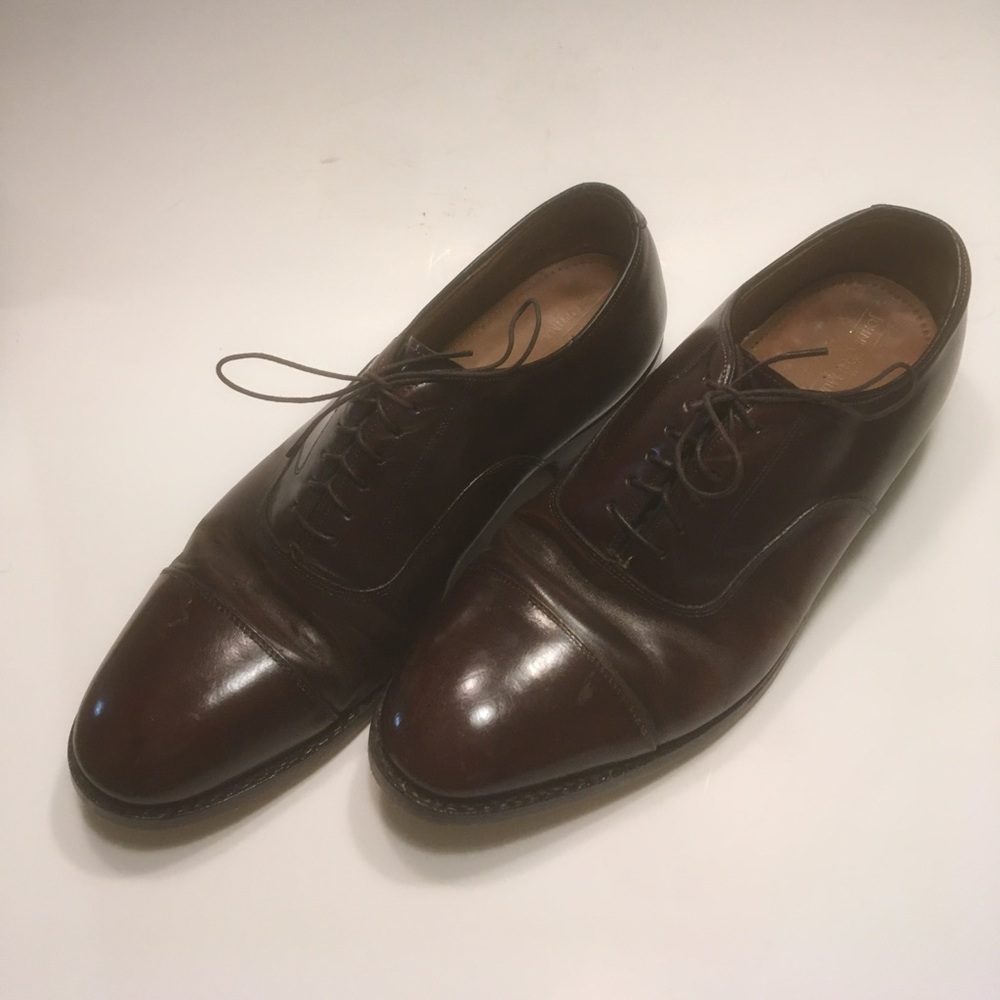 Johnston and Murphy captoe shoes